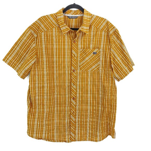 Arc'teryx Other - Arc'teryx Short Sleeve Plaid Button Down Shirt XL